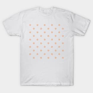 Peach Emoji Cross-Stitch Pattern T-Shirt